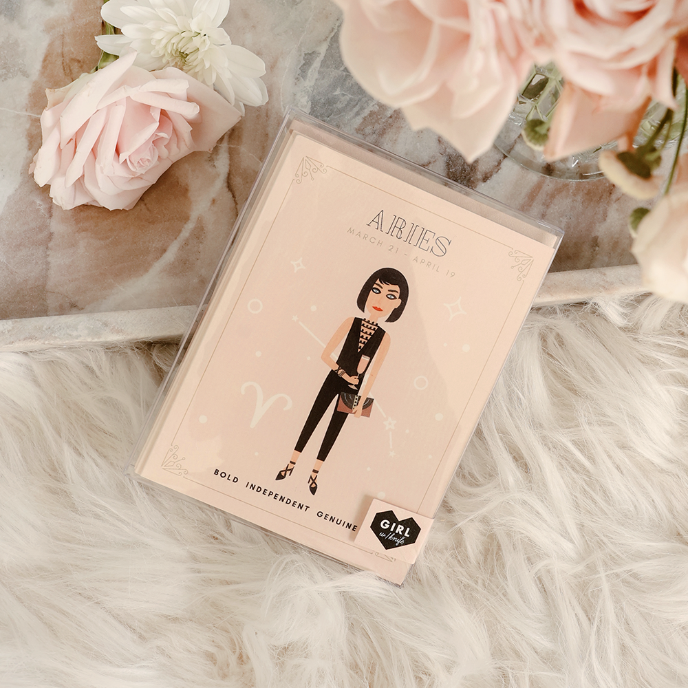 The Zodiac Babes Greeting Card Set