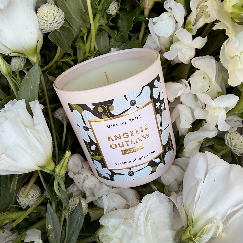 Angelic Outlaw Candle - Essence of Wildwood