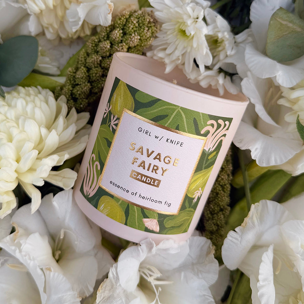 Savage Fairy Candle - Essence of Heirloom Fig