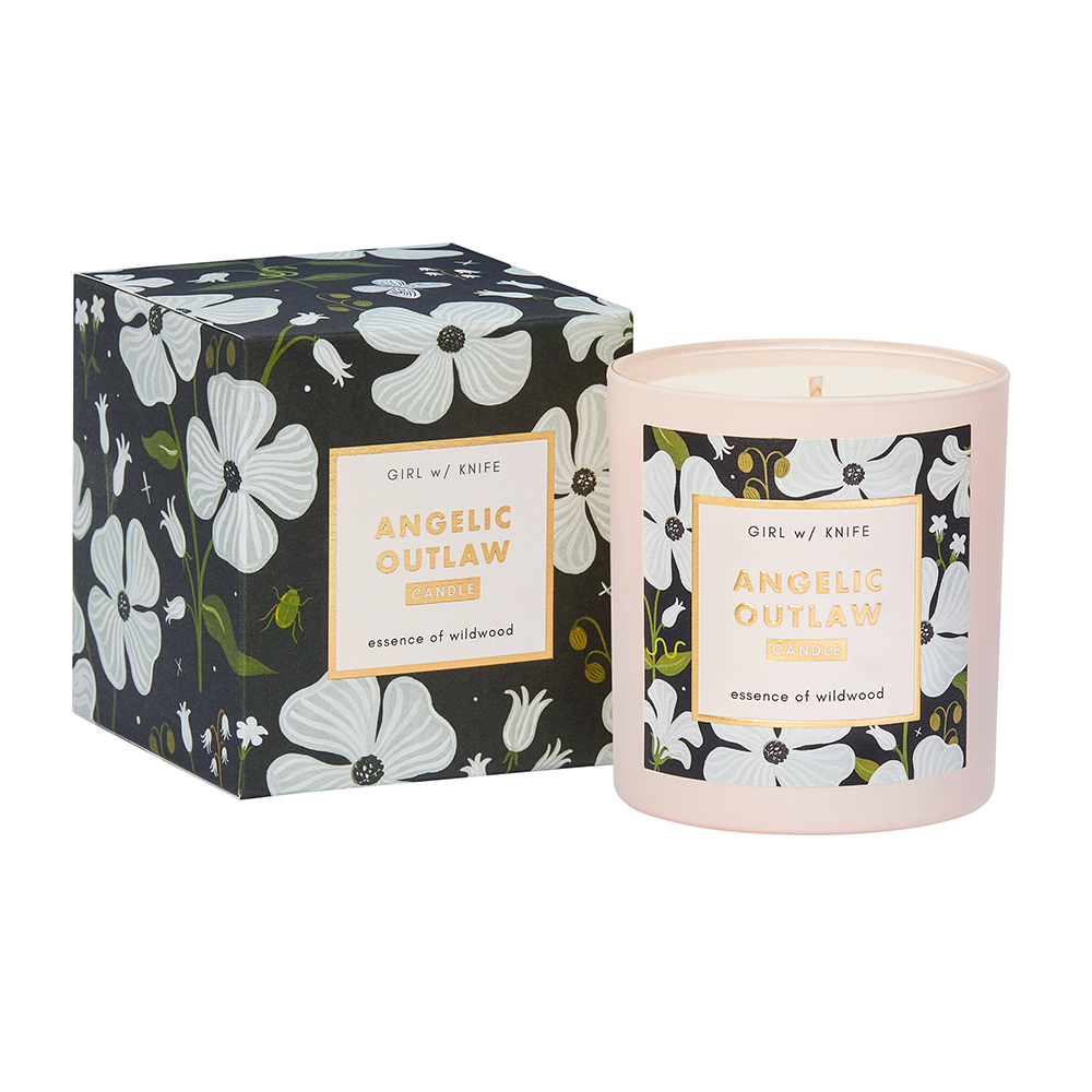Angelic Outlaw Candle - Essence of Wildwood