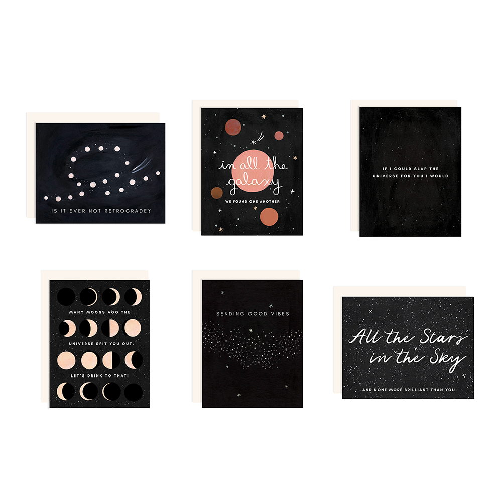 The Astro Assorted Greeting Card Set