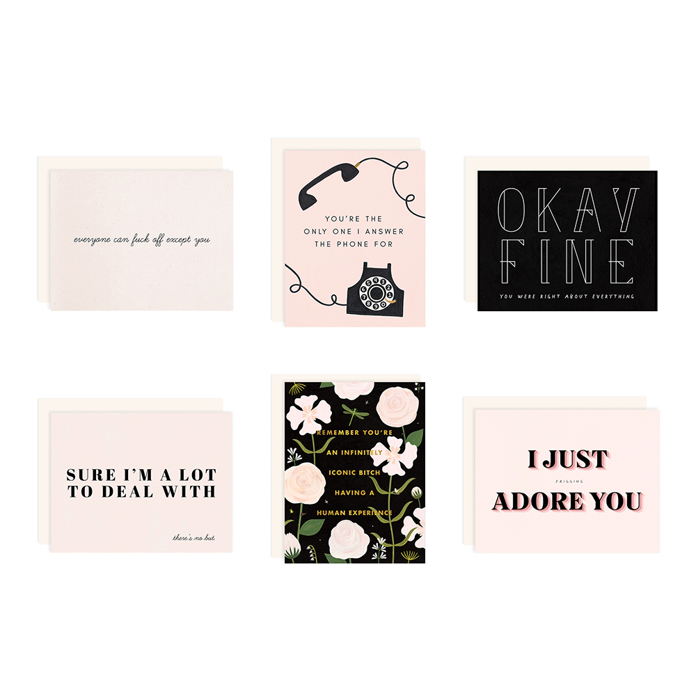 The Icons Assorted Greeting Card Set