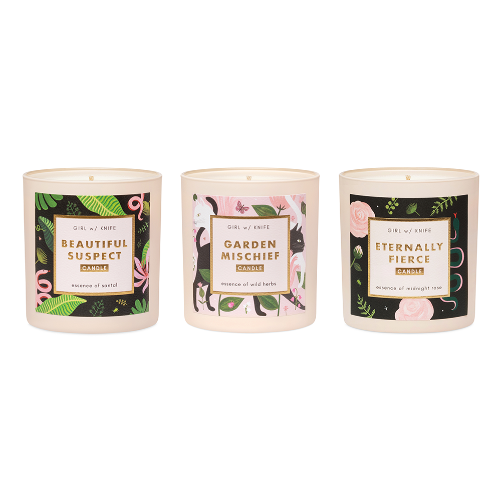 Creatures of Night Candle Set