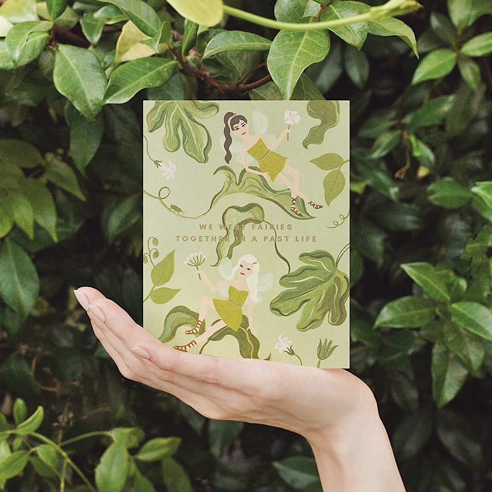 We Were Fairies - Gold Foil