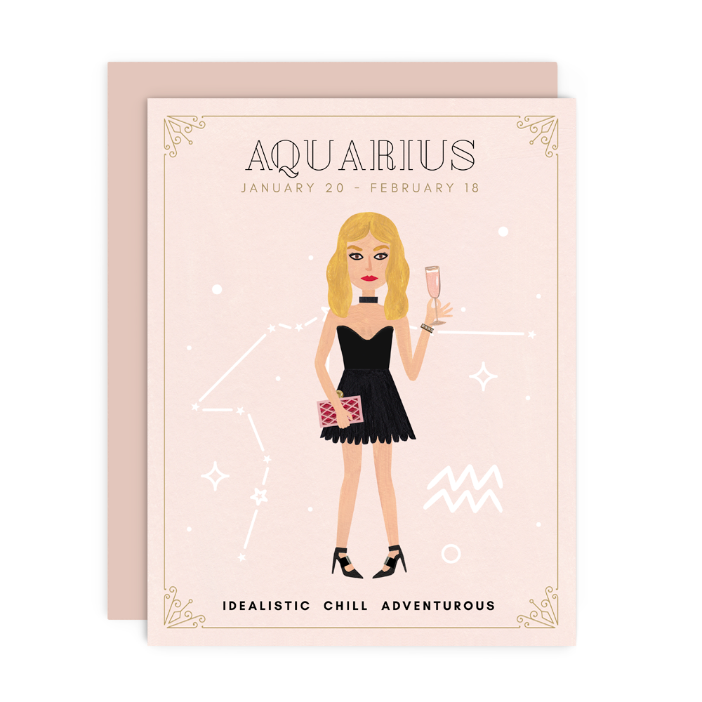 The Zodiac Babes Greeting Card Set