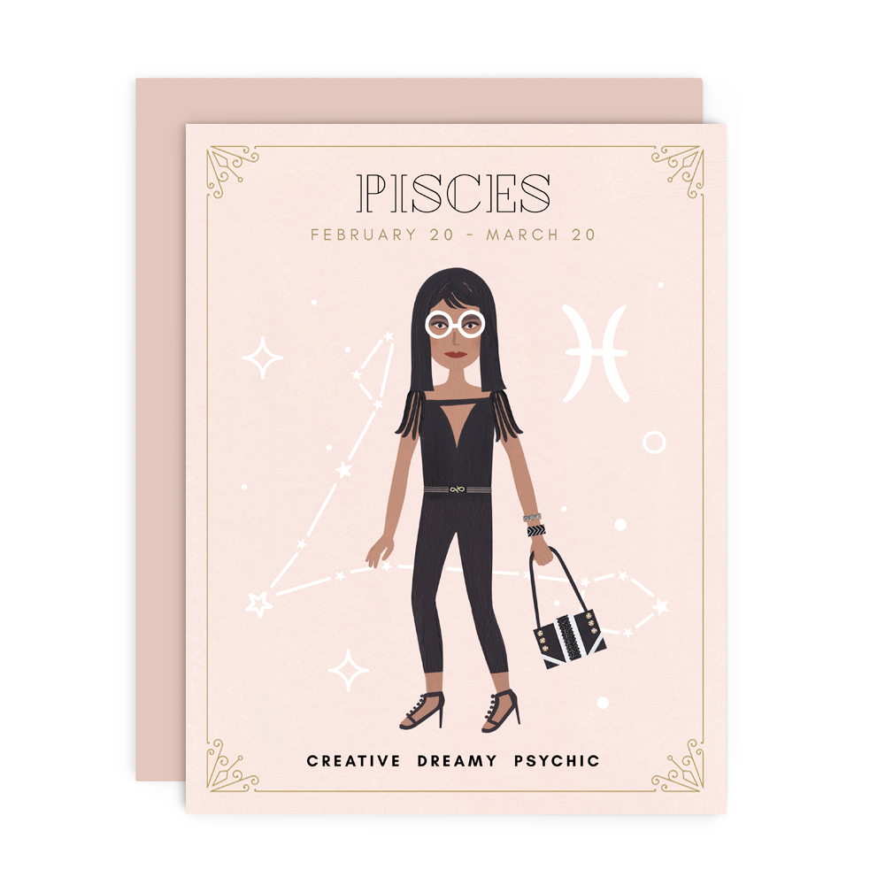 The Zodiac Babes Greeting Card Set