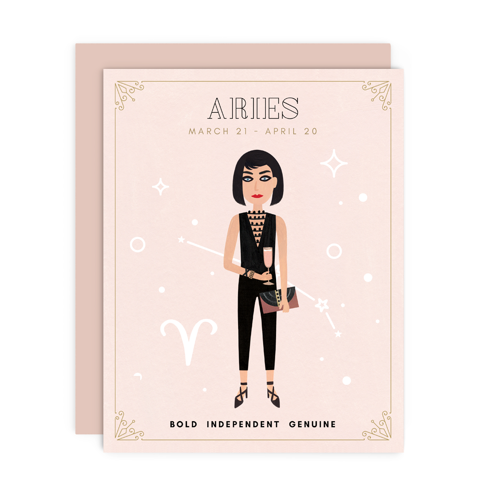 The Zodiac Babes Greeting Card Set