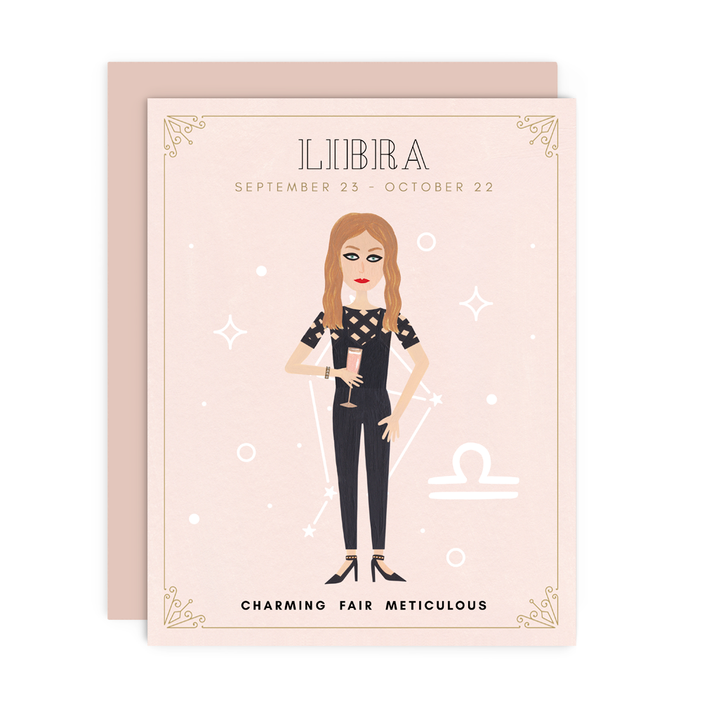 The Zodiac Babes Greeting Card Set