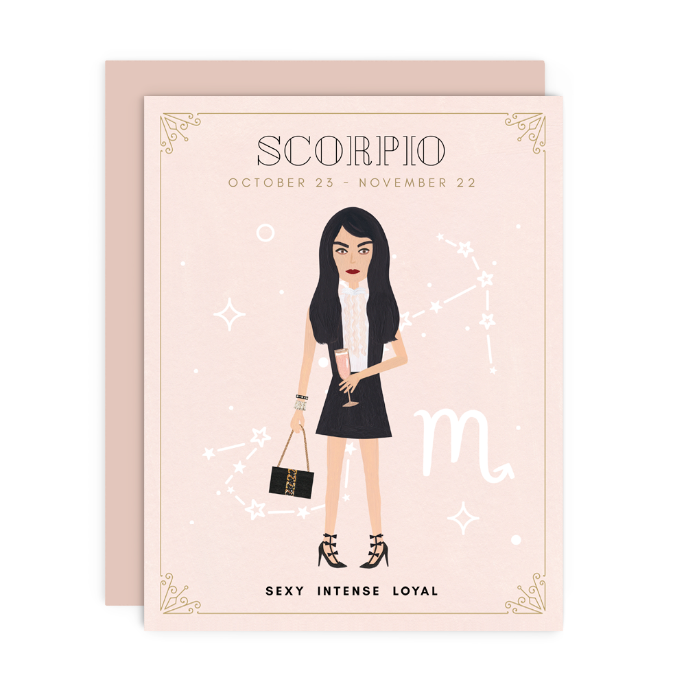 The Zodiac Babes Greeting Card Set