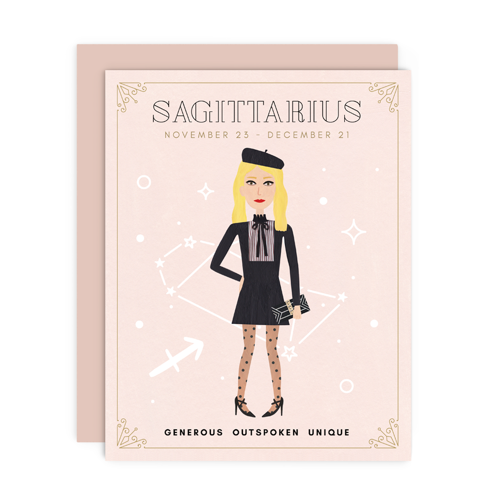 The Zodiac Babes Greeting Card Set