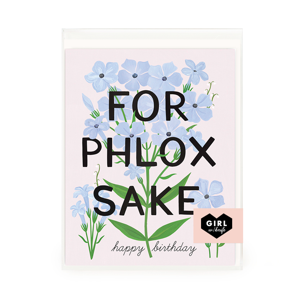 For Phlox Sake HBD Greeting Card Set