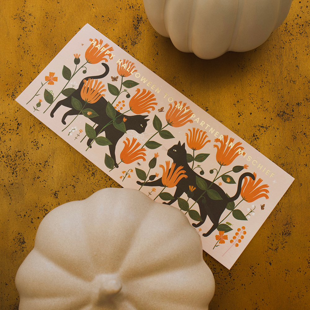 Halloween Mischief - No. 10 Gold Foil
