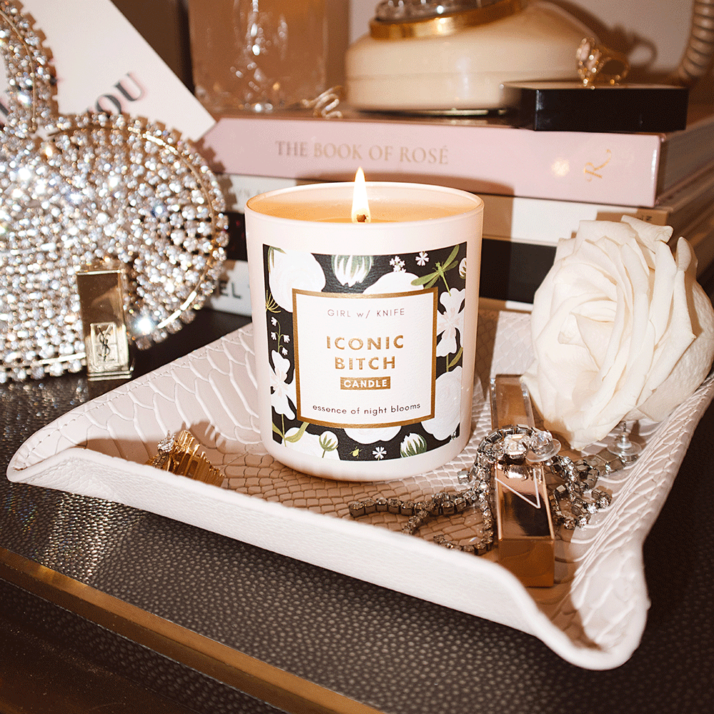 Iconic Bitch Candle - Essence of Night Blooms