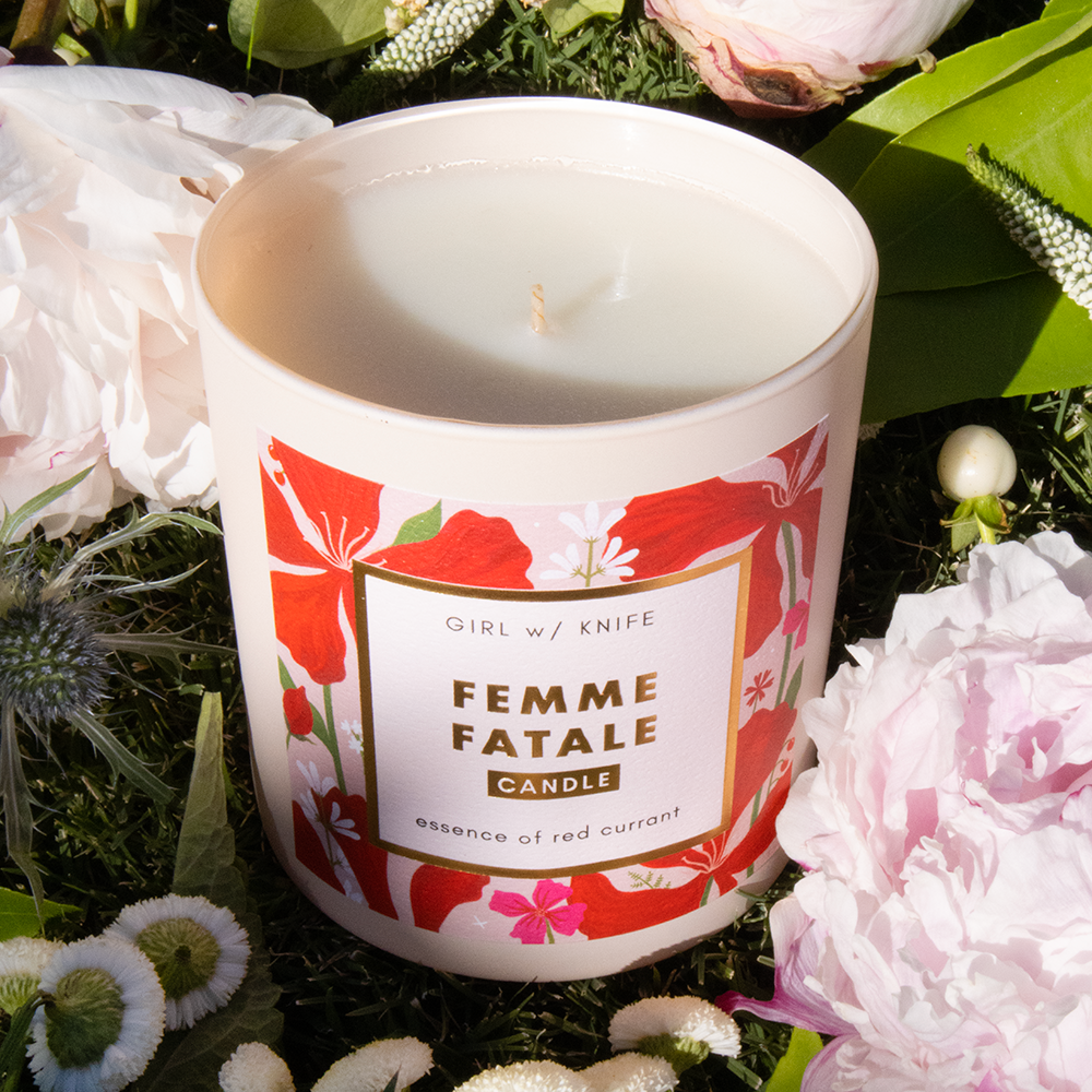 Femme Fatale Candle - Essence of Red Currant