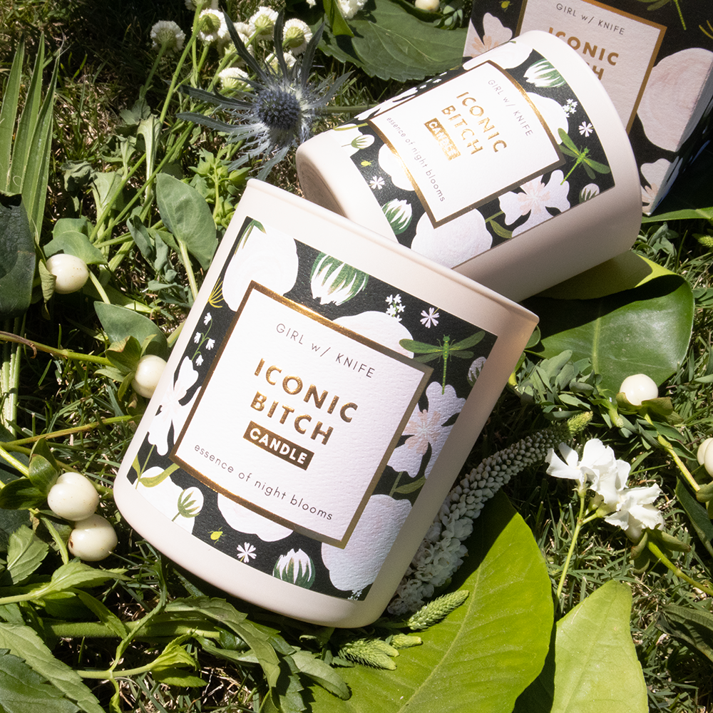 Iconic Bitch Candle - Essence of Night Blooms