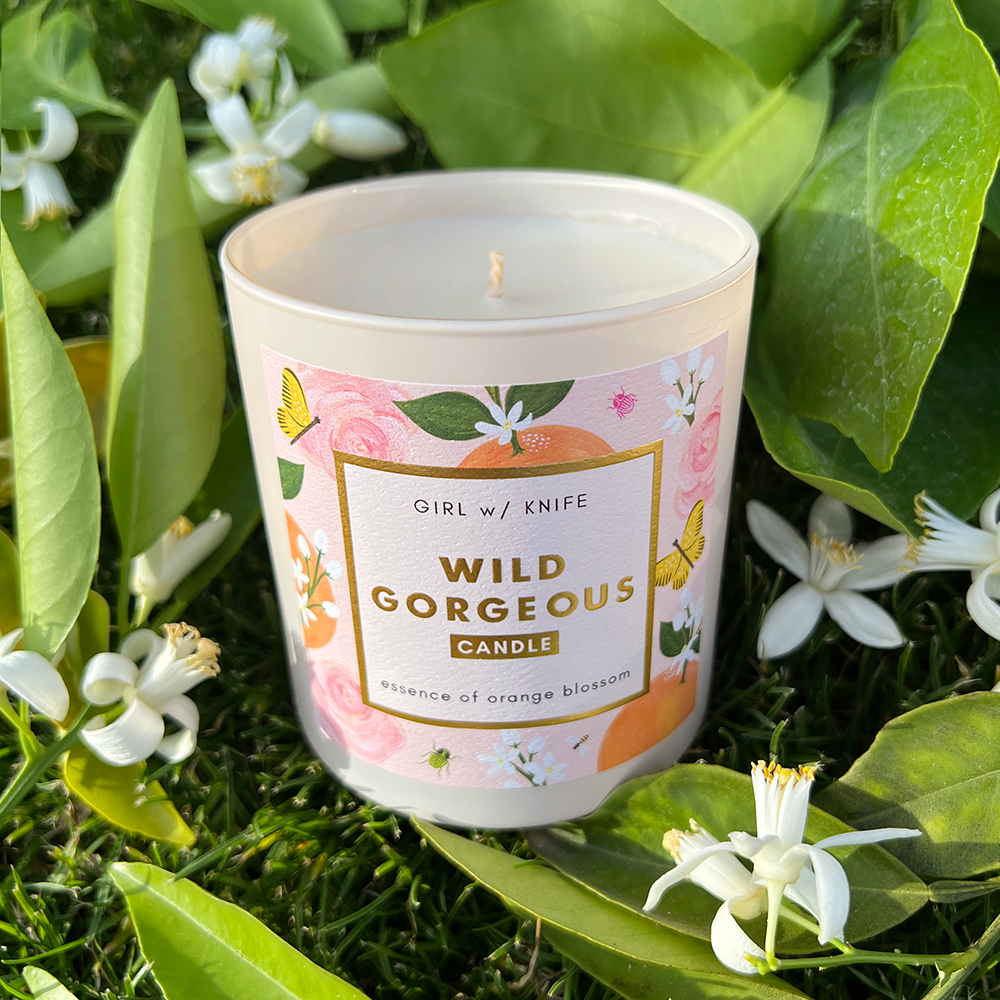 Wild Flower Scented Candle