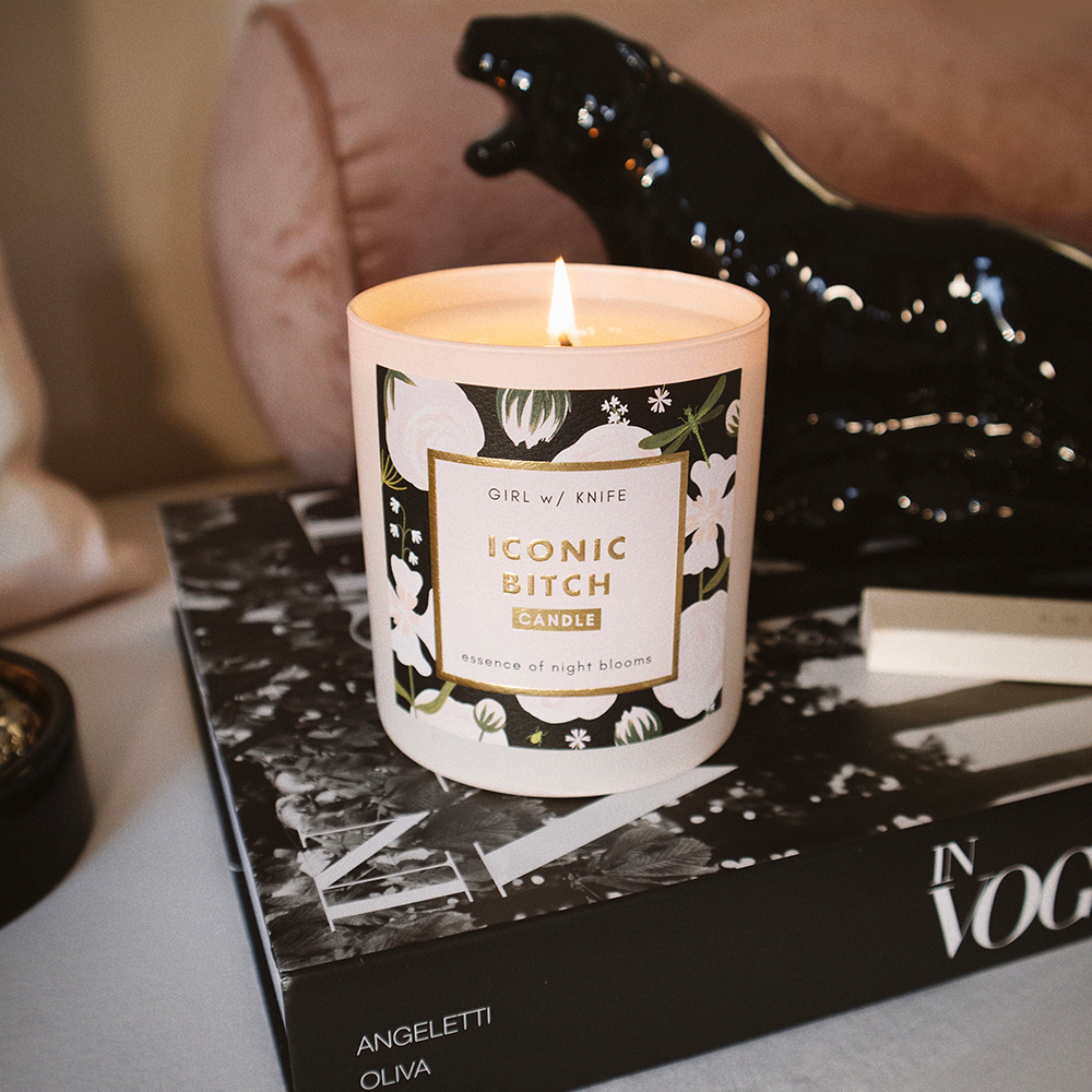 Iconic Bitch Candle - Essence of Night Blooms