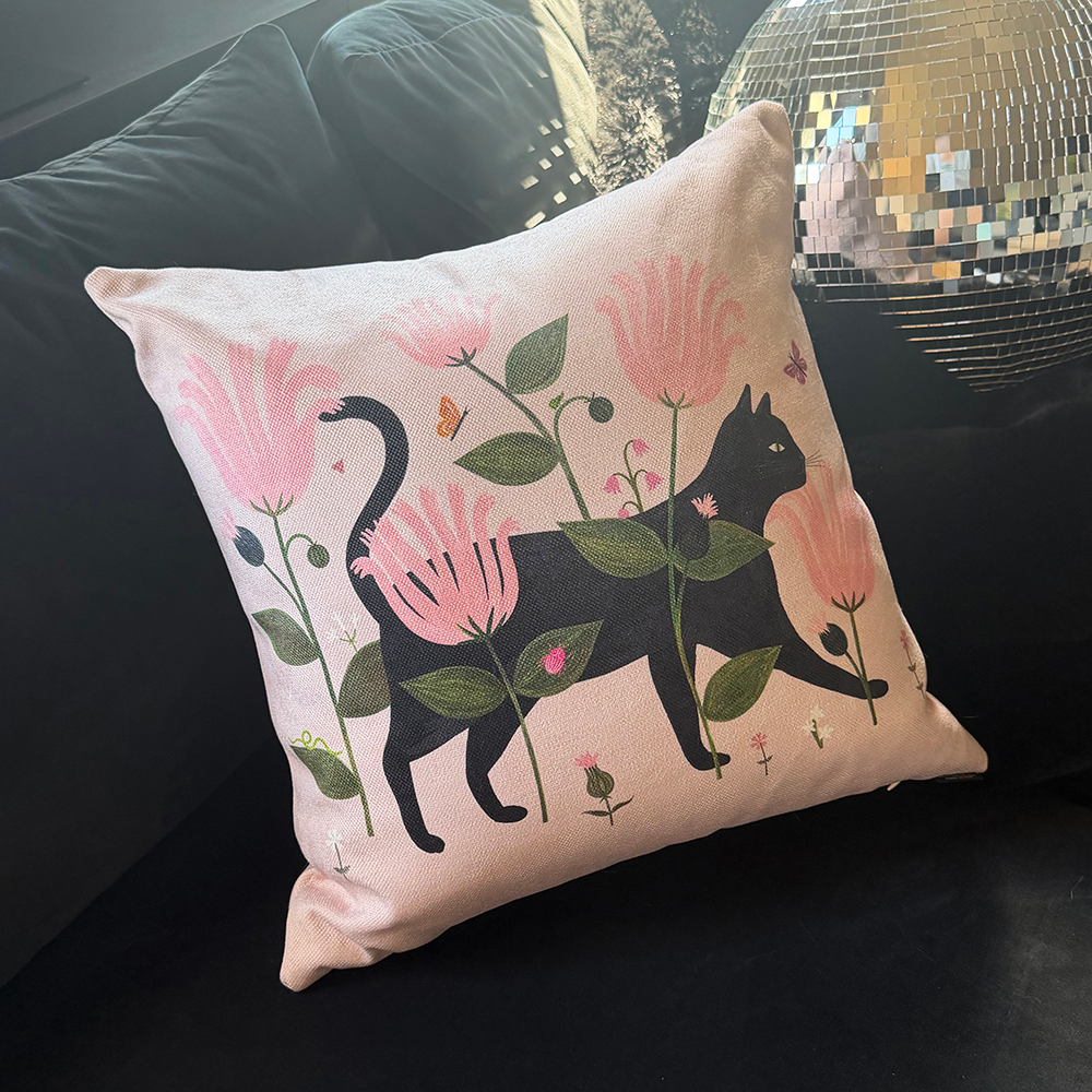 Mischief In The Garden Pillow 16"