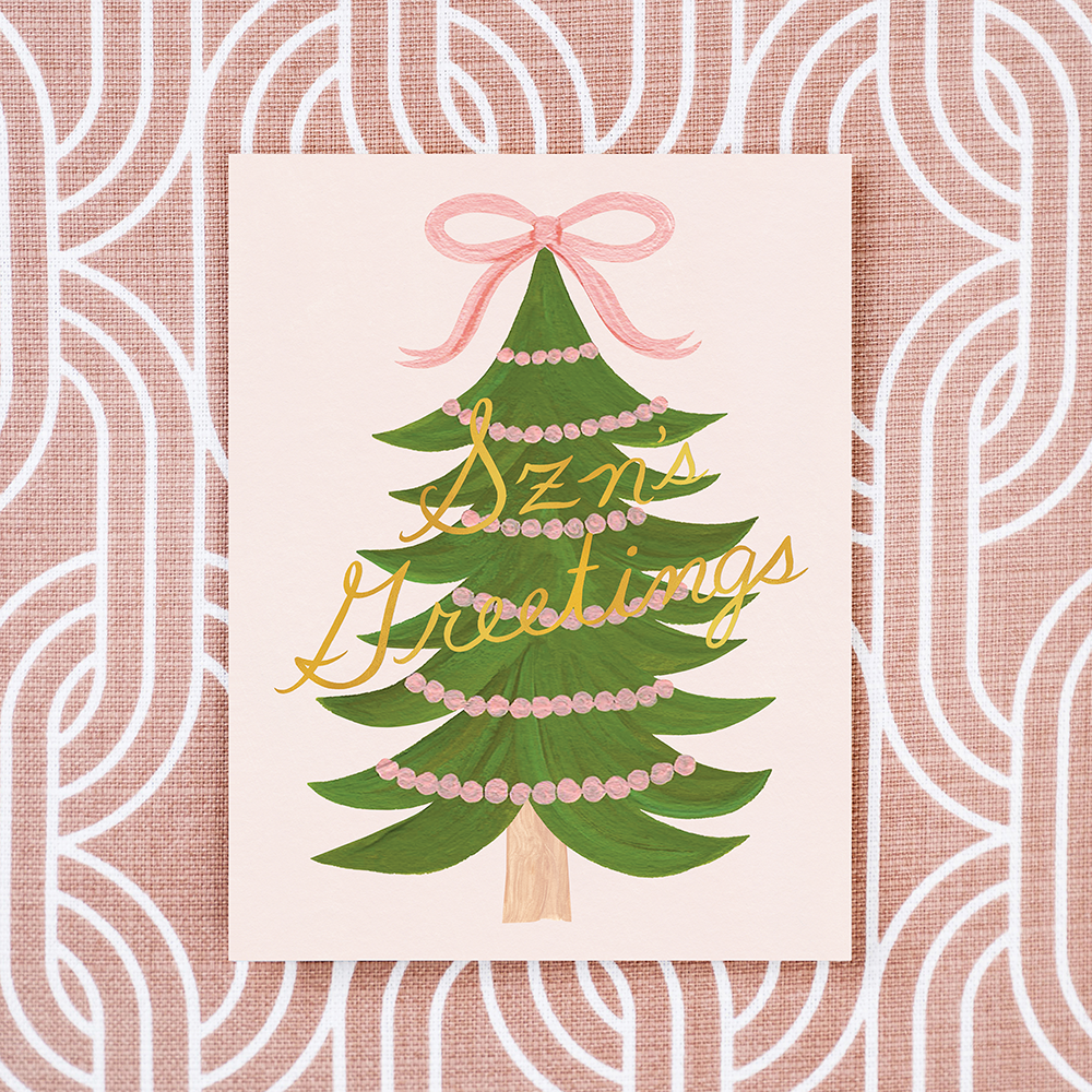 Szn&#39;s Greetings - Gold Foil