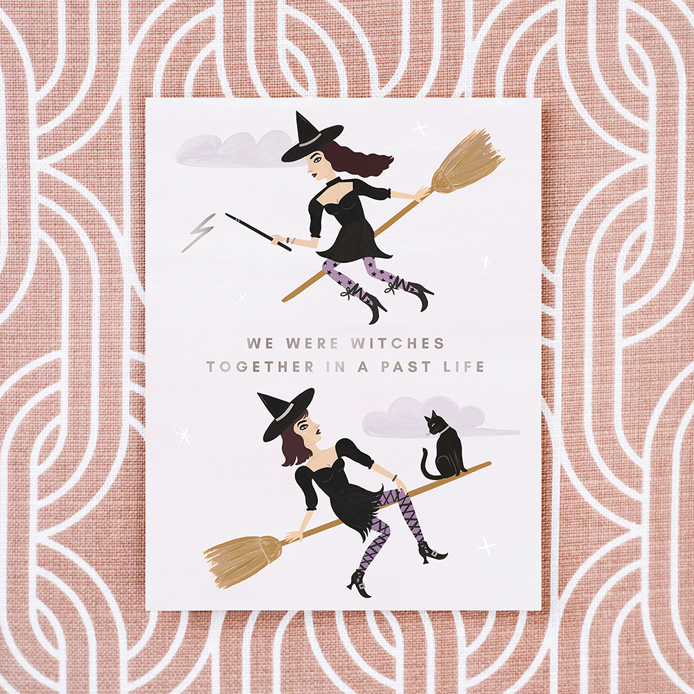 We Were Witches - Silver Foil