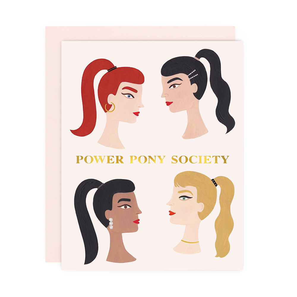 Power Pony Society (gold foil)