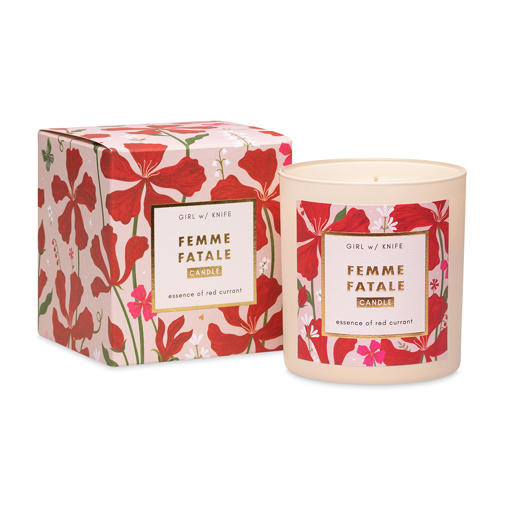 Femme Fatale Candle Essence of Red Currant