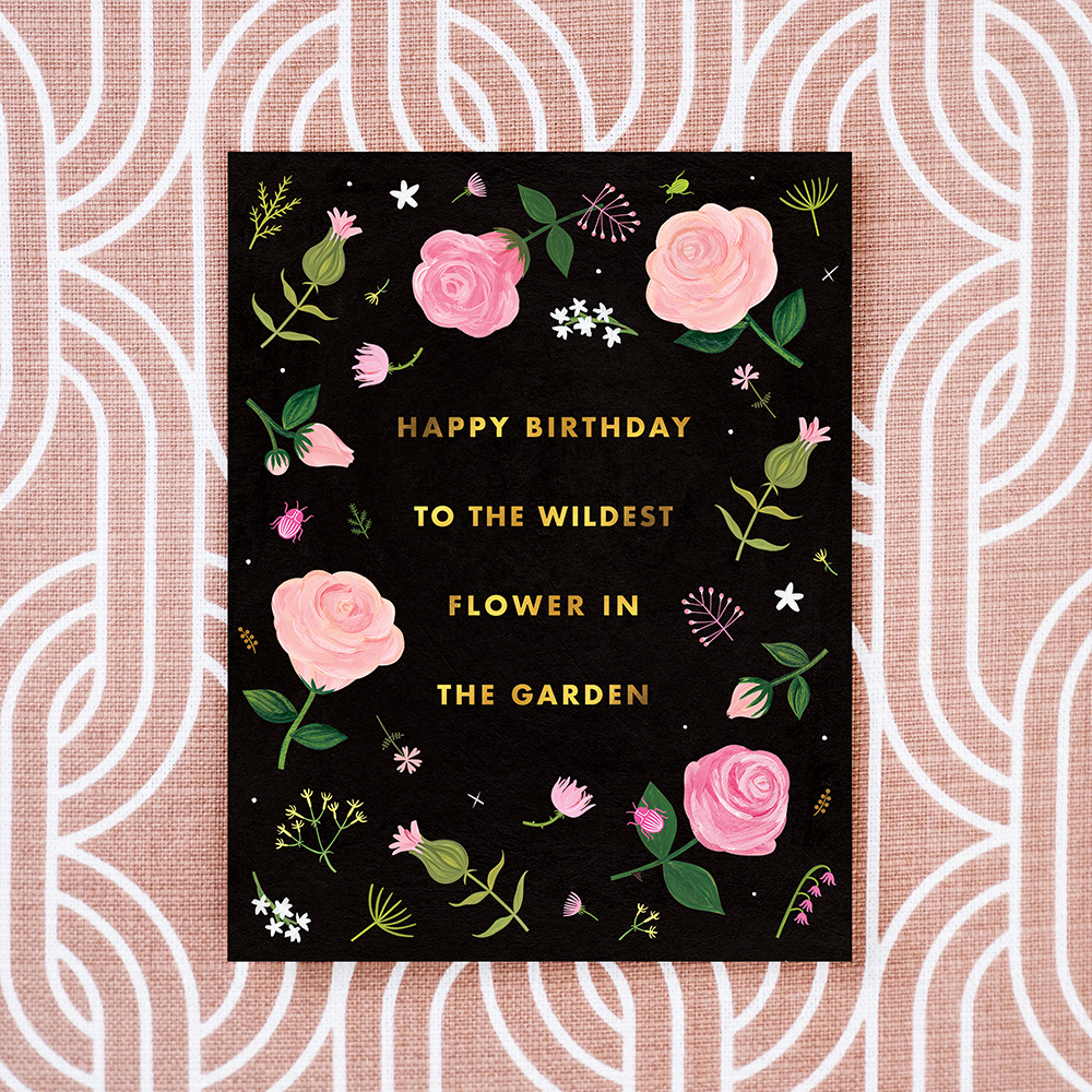 To The Wildest (gold foil)